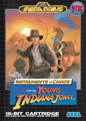 Instruments of Chaos Starring Young Indiana Jones (USA) (Beta) box cover front